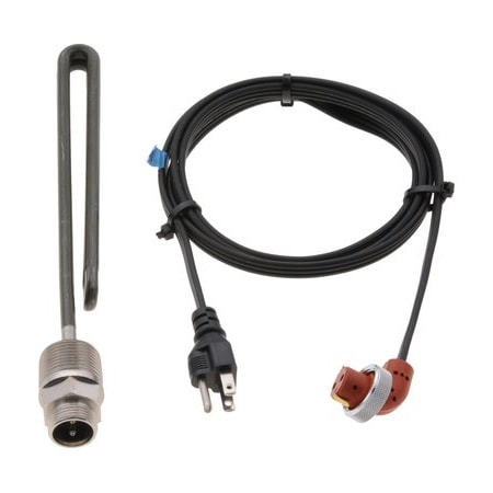 Zerostart Oil Pan Heater - 1000W 120V, 1in. Npt, Water/Oil, Stainless Stl 8609098